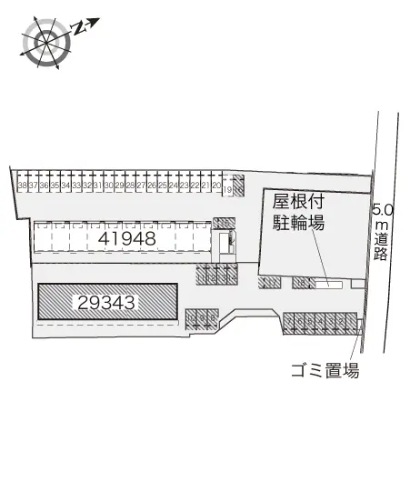 古河市東本町４丁目 月極駐車場